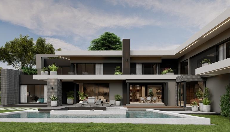 Architectural masterpiece ! A rare opportunity to build a superior home on a 2000 sqm stand within a secure suburb of the prestigious Midstream Estates