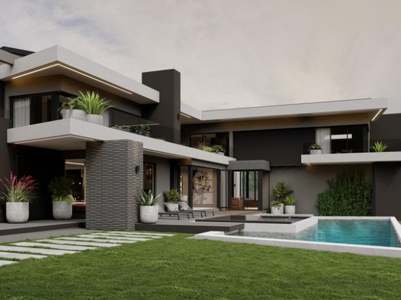 Architectural masterpiece ! A rare opportunity to build a superior home on a 2000 sqm stand within a secure suburb of the prestigious Midstream Estates