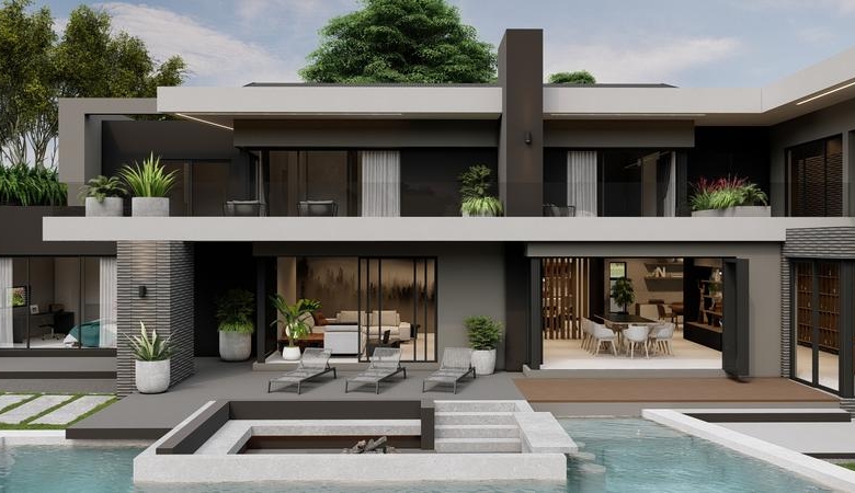 Architectural masterpiece ! A rare opportunity to build a superior home on a 2000 sqm stand within a secure suburb of the prestigious Midstream Estates