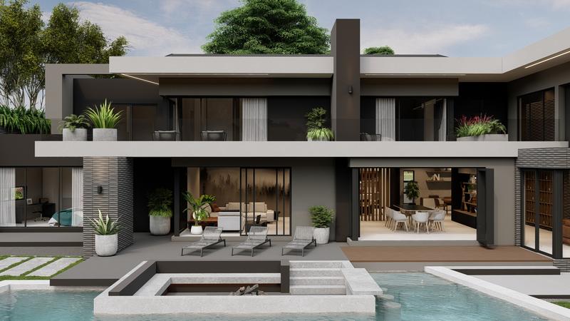 Architectural masterpiece ! A rare opportunity to build a superior home on a 2000 sqm stand within a secure suburb of the prestigious Midstream Estates