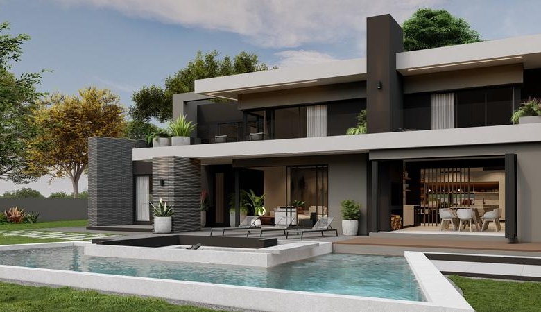 Architectural masterpiece ! A rare opportunity to build a superior home on a 2000 sqm stand within a secure suburb of the prestigious Midstream Estates