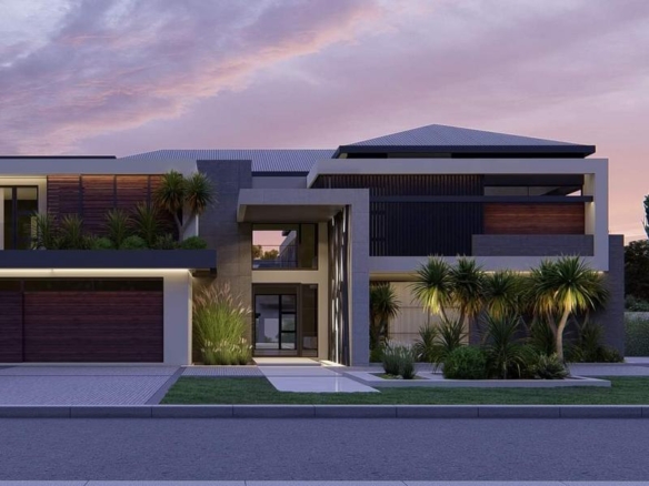 Modern Designed 6 Bedrooms Home to be built in Midstream Ridge Estate.