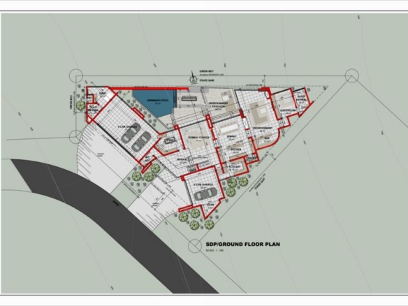New Altra Modern 5 Bedroom House to be built in Midstream Ridge Estate.
