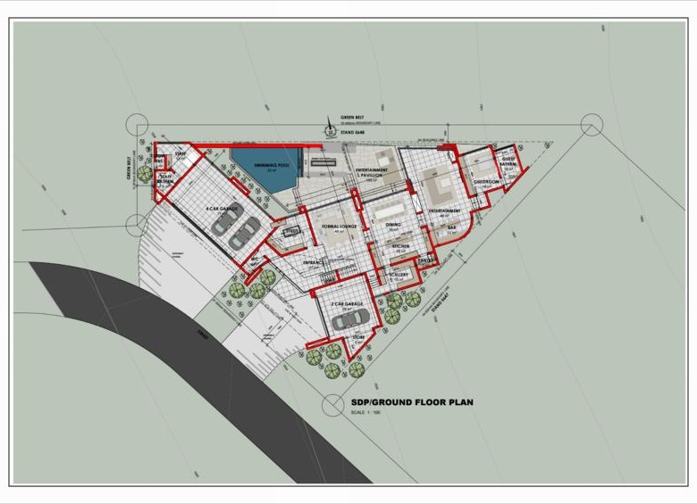 New Altra Modern 5 Bedroom House to be built in Midstream Ridge Estate.
