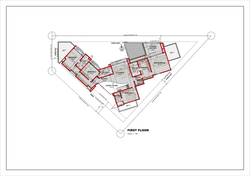 New Altra Modern 5 Bedroom House to be built in Midstream Ridge Estate.