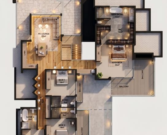 Exclusive Mansion to be Built in Midstream Ridge Estate