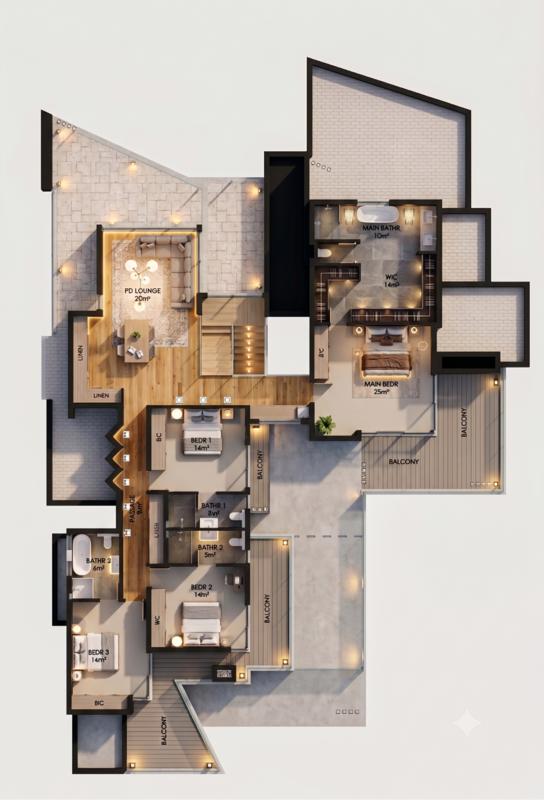 Exclusive Mansion to be Built in Midstream Ridge Estate