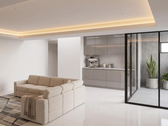 5 Bedrooms Modern Home to built in Midstream Ridge Estate.
