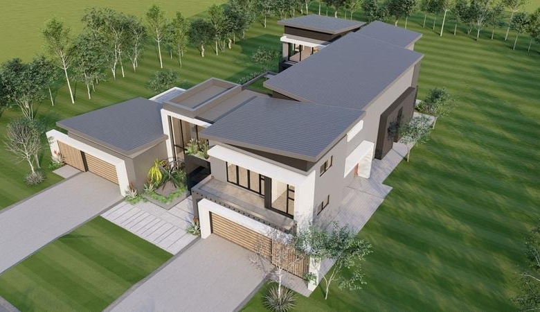 5 Bedrooms Modern Home to built in Midstream Ridge Estate.