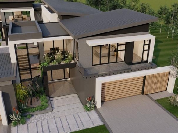 5 Bedrooms Modern Home to built in Midstream Ridge Estate.