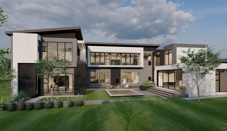 5 Bedrooms Modern Home to built in Midstream Ridge Estate.