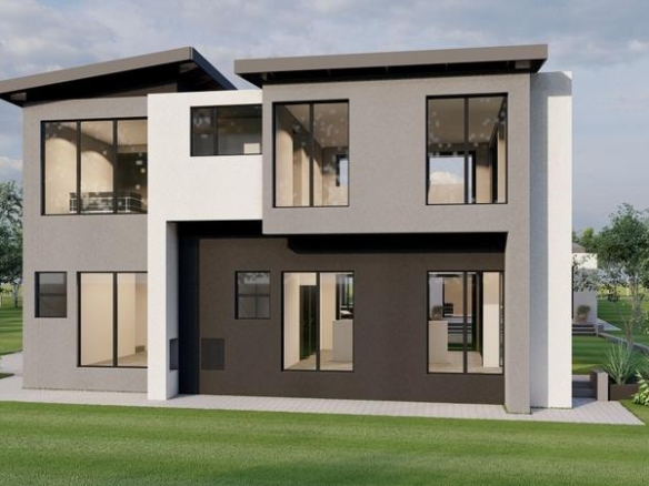 5 Bedrooms Modern Home to built in Midstream Ridge Estate.