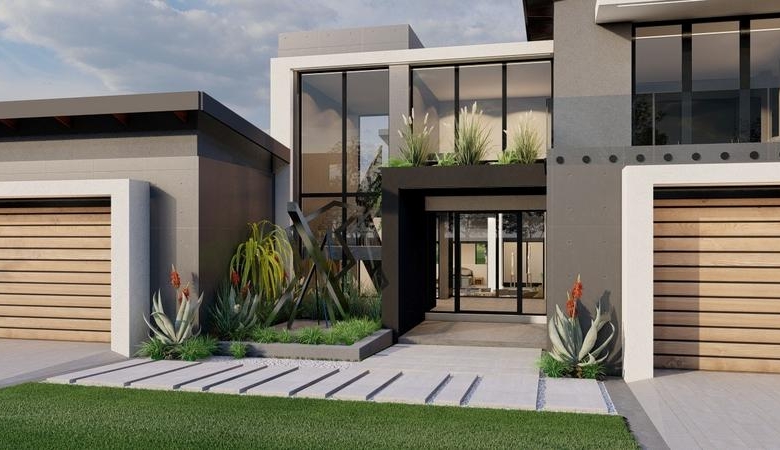 5 Bedrooms Modern Home to built in Midstream Ridge Estate.