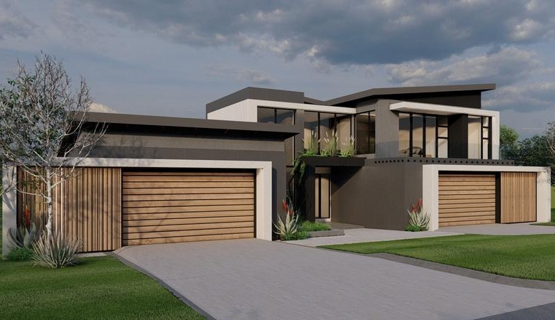 5 Bedrooms Modern Home to built in Midstream Ridge Estate.