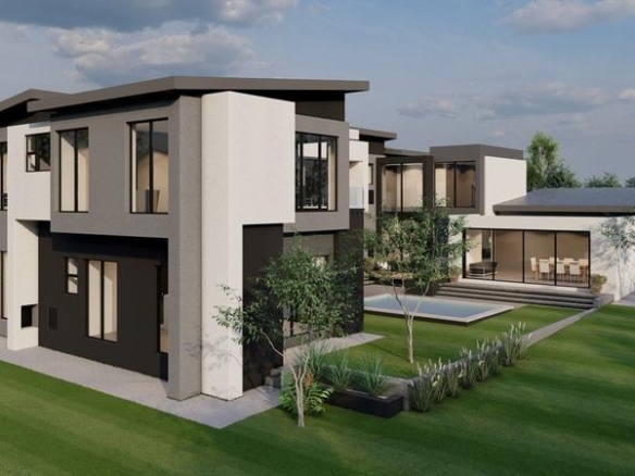 5 Bedrooms Modern Home to built in Midstream Ridge Estate.