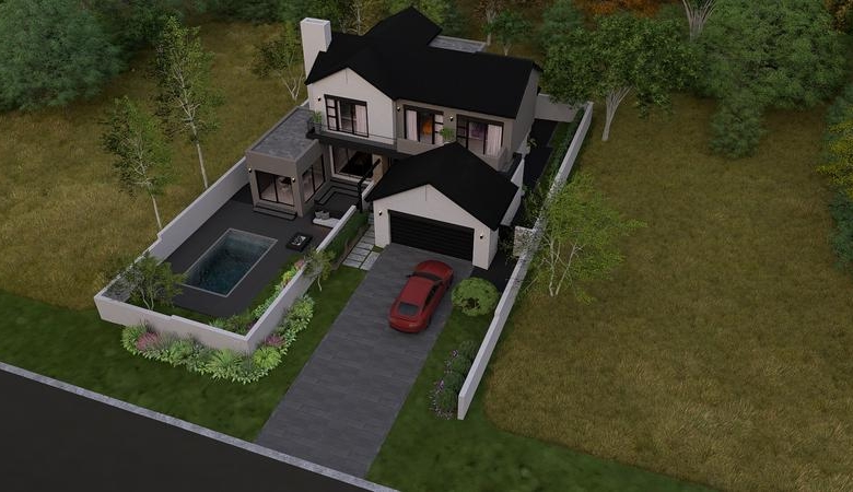 4 Bedrooms House being built in Fountain Brook Estate.