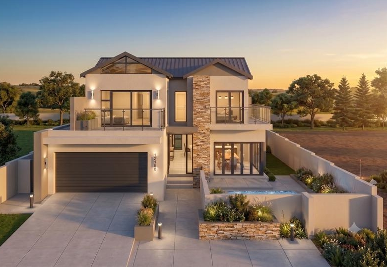 A rare opportunity to complete the interior design of your forever home!