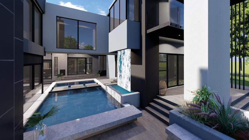 Altra Modern 6 Bedroom home being built in Midstream Heights Estate.