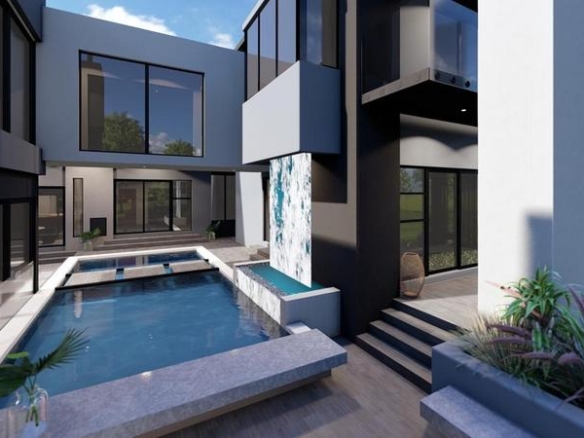 Altra Modern 6 Bedroom home being built in Midstream Heights Estate.