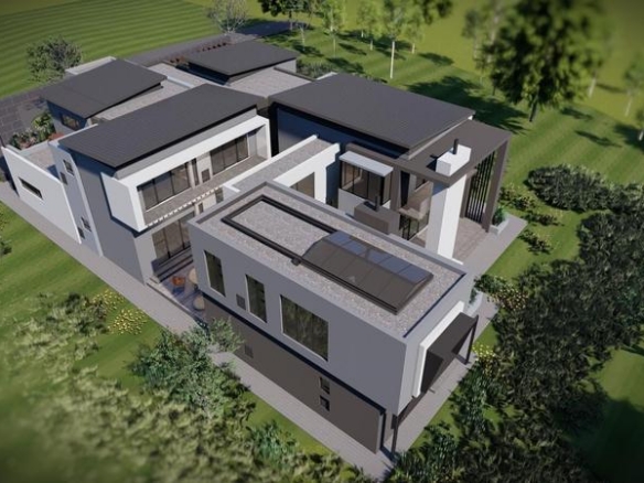 Altra Modern 6 Bedroom home being built in Midstream Heights Estate.