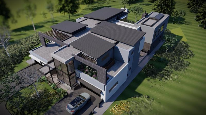 Altra Modern 6 Bedroom home being built in Midstream Heights Estate.