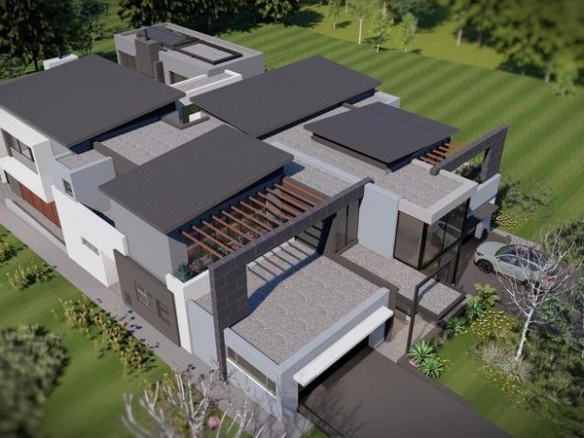 Altra Modern 6 Bedroom home being built in Midstream Heights Estate.