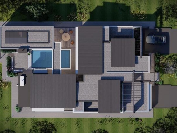 Altra Modern 6 Bedroom home being built in Midstream Heights Estate.