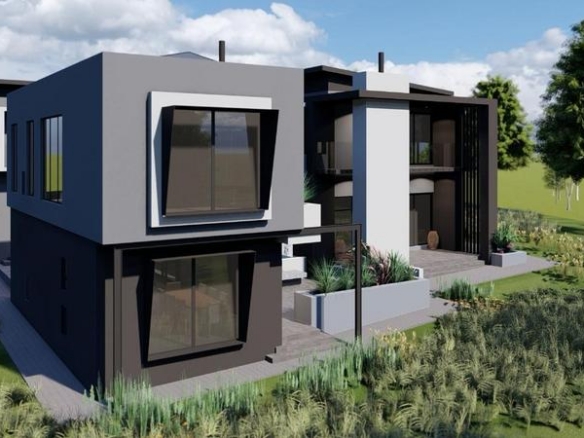 Altra Modern 6 Bedroom home being built in Midstream Heights Estate.