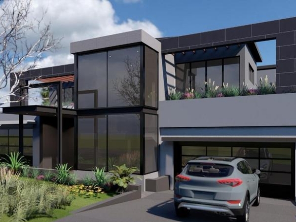 Altra Modern 6 Bedroom home being built in Midstream Heights Estate.