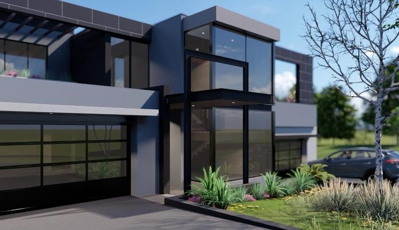 Altra Modern 6 Bedroom home being built in Midstream Heights Estate.