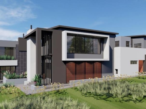 Altra Modern 6 Bedroom home being built in Midstream Heights Estate.