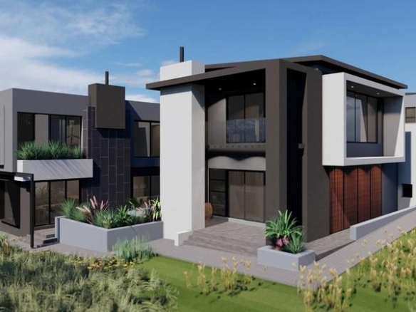 Altra Modern 6 Bedroom home being built in Midstream Heights Estate.