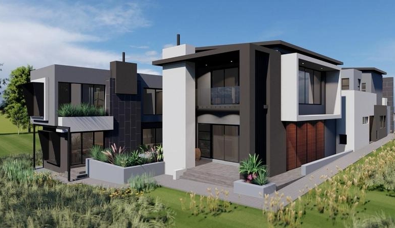Altra Modern 6 Bedroom home being built in Midstream Heights Estate.