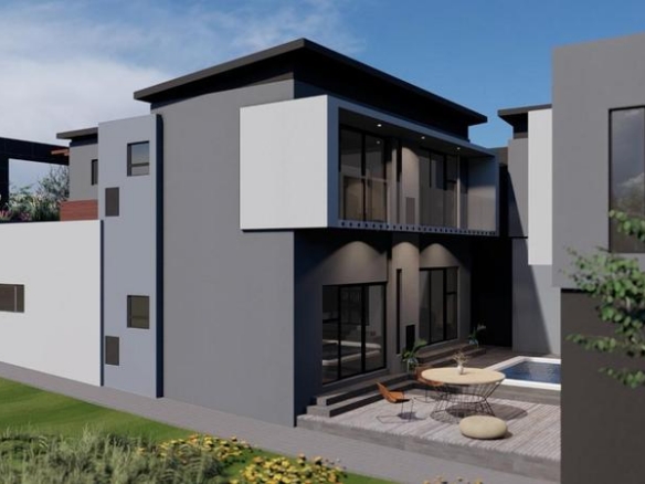 Altra Modern 6 Bedroom home being built in Midstream Heights Estate.