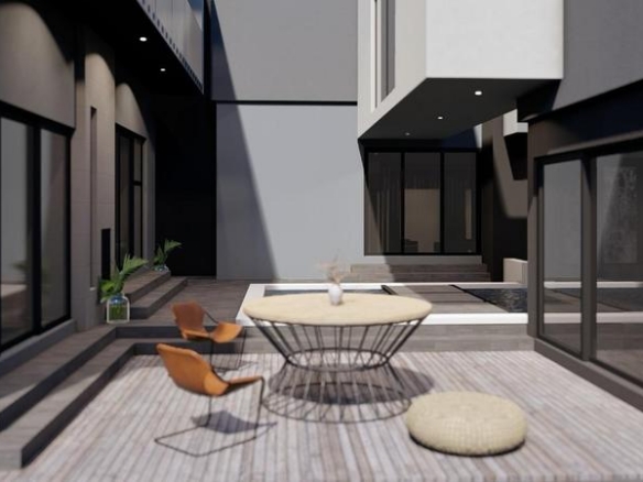 Altra Modern 6 Bedroom home being built in Midstream Heights Estate.