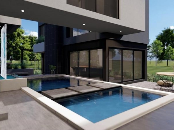 Altra Modern 6 Bedroom home being built in Midstream Heights Estate.