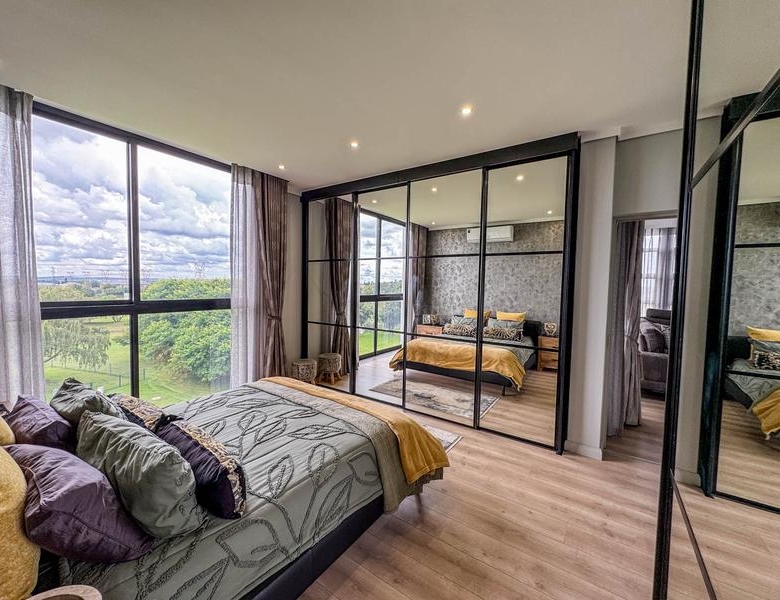 Exclusive Luxury corner apartment for sale at Ascend to Midstream with spectacular golf course and pond views.