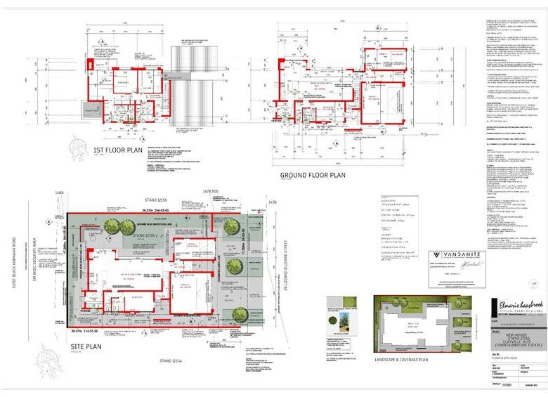 4 Bedrooms with 3 Garages being built in FountainBrook Estate.