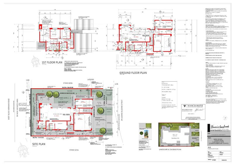 4 Bedrooms with 3 Garages being built in FountainBrook Estate.