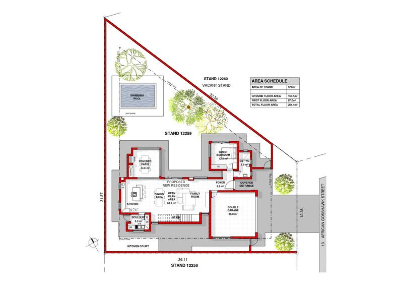 4 Bedroom Home to be built in Fountain Brook Estate.
